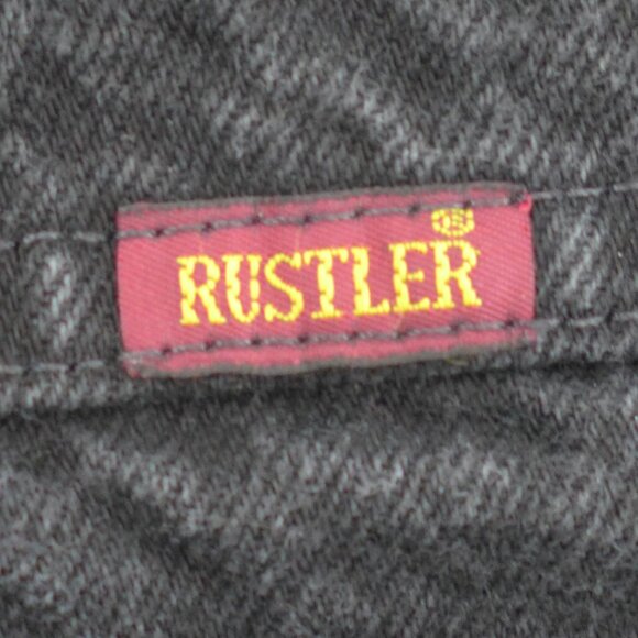 Rustler Denim Jeans Coal Black 87619CB Jet Black 87619JB - Picture 4 of 5